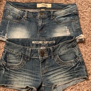 Jean shorts